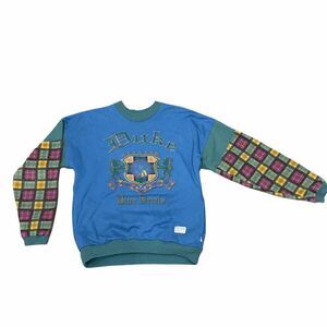 🏰 Men’s VINTAGE Duke Blue Devils Crewneck Sweatshirt – Size XL (Runs Small) 💙